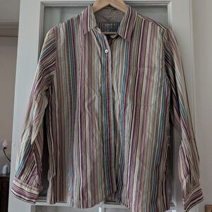 Striped Button Down Shirt